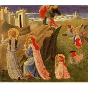  Hand Made Oil Reproduction   Fra Angelico   32 x 28 inches 