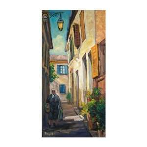    An Alley in Ramatuelle by Georges Dedo Yard 12x20