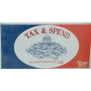  TAX & SPEND   The Deficit Reduction Game Toys & Games