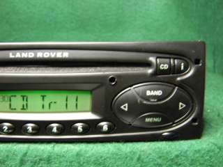 Land Rover CD Radio  Ipod SAT AUX audio input XQE000170PMA 6500CD 8 