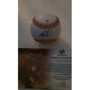  Ryan Howard Signed Official Leage Baseball Everything 