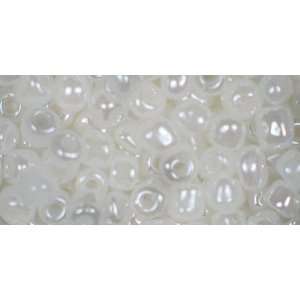  Jewelcraft Glass Beads In Hanging Tubes E Bead 5/0 Pearl 