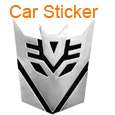 3D Decal Transformer Decepticon Emblem Car Auto Sticker  
