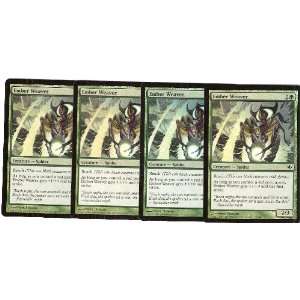  MTG Conflux FOIL EMBER WEAVER Playset of 4 commons 
