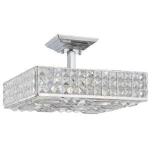  Crystorama Chelsea 914 CH CL MWP Square 4 Light 240w (9H 