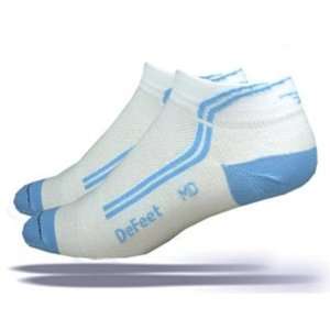   DeLine Lt Blue Cycling/Running Socks   SPDDLL