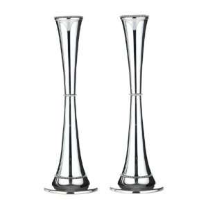   Candlesticks with Pearl Shapes and Hour Glass Shape