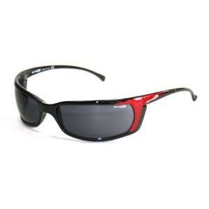  Arnette Sunglasses Slide Black with Red Element Sports 