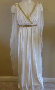 NWT Womens ROMAN PRINCESS Venus Dress costume Size 6 8 Greek GODDESS 