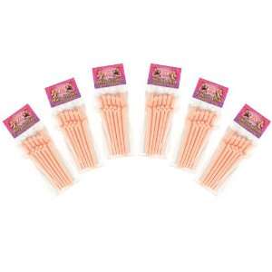  Brilliant Fun Hen Night Party 36Pc Willy Sipper Straws 