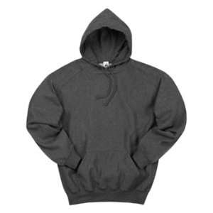  Custom Badger Heavy Weight Hooded Sweatshirts CHARCOAL AS 