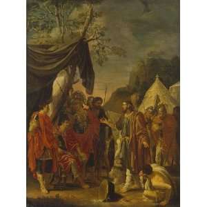   Charles Le Brun   24 x 32 inches   Exorcism of Demo