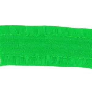 Ruffle Ribbon   Emerald   5 Yards