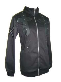 Gothic Biker Anarchy Hoodie Raver Sons of Punk Jacket. Buyer to chose 