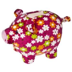   Mary Meyer Print Pizzazz Piggy Bank Blossoms Design 6 Toys & Games
