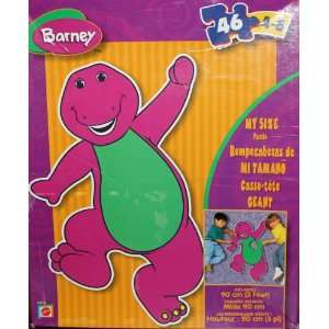  Barney My Size Puzzle  46 Pieces by Mattel Toys & Games