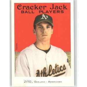  2004 Topps Cracker Jack Mini Stickers #102 Barry Zito 