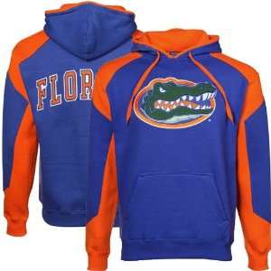  NCAA Florida Gators Royal Blue Orange Challenger Hoody 