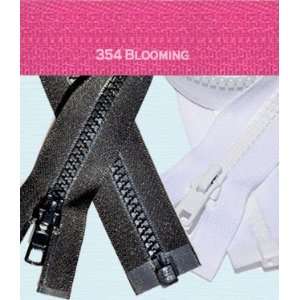  15 Vislon Zipper ~ YKK #5 Molded Plastic ~ Separating 