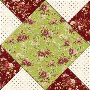 Robyn Pandolph Rose de Noel Quilt Kit Pre cut Fabric Red Christmas 