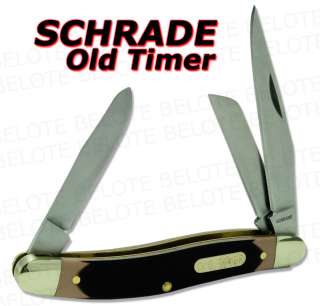 Schrade Old Timer Delrin Ramrod 3 Blade Knife 98OT NEW  