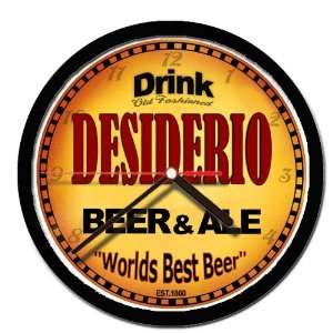  DESIDERIO beer and ale cerveza wall clock 