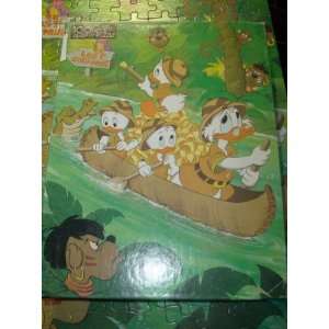   Vintage 1986 Disneys Ducktales the Lost Goldmine Puzzle Toys & Games