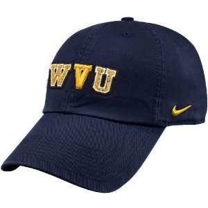  Nike West Virginia Mountaineers Navy Mascot Campus Hat 