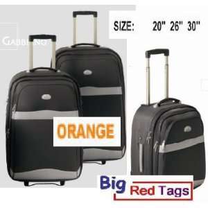   ORANGE Rolling Travel Luggage Set 3PC duffel bag 