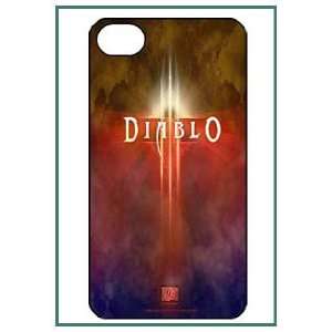 Diablo Game iPhone 4 iPhone4 Black Designer Hard Case Cover Protector 