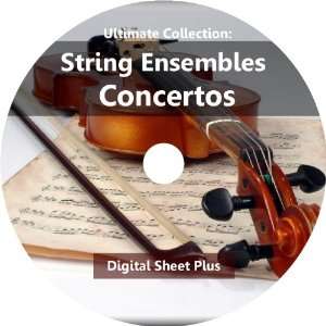  String Ensembles Concertos Sheet Music Ultimate Collection 
