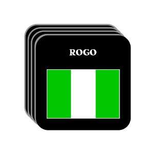  Nigeria   ROGO Set of 4 Mini Mousepad Coasters 