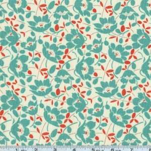  45 Wide Moda Hello Betty Apron Teal Fabric By The Yard 