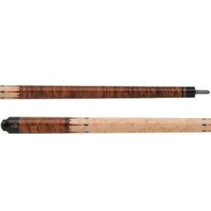  Birdseye Maple with American Cherry Stain Cue Weight 18 