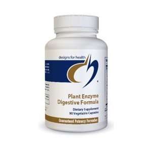  Designs For Health   Plant Enzyme Digestive Formula (90 