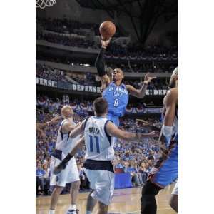   TX   MAY 19 Russell Westbrook and Jose by Glenn James, 48x72 Home