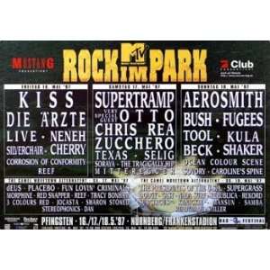 ROCK AM RING & IM PARK 1 9 9 7   CONCERT POSTER from GERMANY  