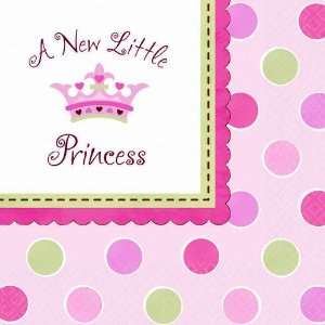  Party By Amscan A New Little Princess Lunch Napkins 