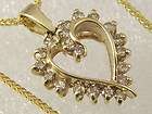 14 KT SOLID YELLOW GOLD 18 SQUARE FRANCE CHAIN & DIAMO