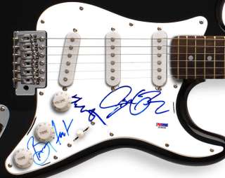 Rolling Stones Rhythm Autograph Signed Guitar & Proof PSA/DNA UACC RD 