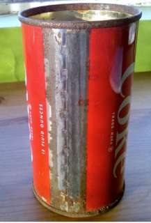 Rare 1960s Diamond Logo Coca Cola Can  