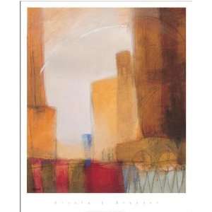  Gold Cityscape by Ursula J Brenner. Best Quality Art 