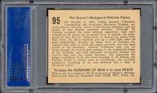 1938 Gum Inc. Horrors of War #95 Ras Seyums PSA 8  
