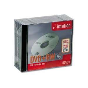  IMN17349   DVD+RW Discs in Jewel Cases