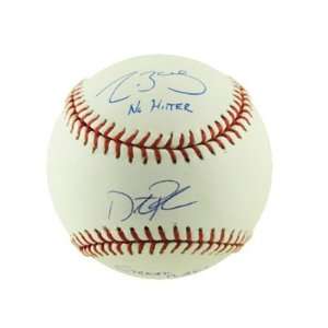 Clay Buchholz & Dustin Pedroia Autographed Baseball   with 