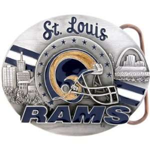  NFL St. Louis Rams Belt Buckle   Limited Edition Sports 