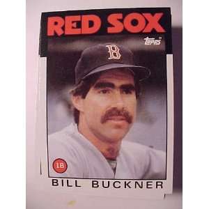  1986 Topps #443 Bill Buckner