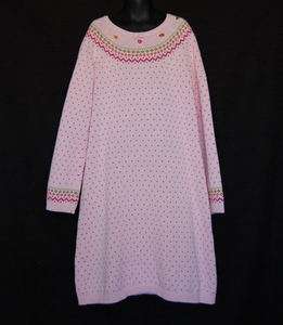 Gymboree Fall Forest Pink Sweater Dress size 10 Child Girl Winter 