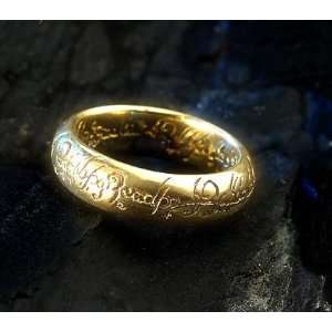 The Lord of the Rings   Yellow Gold Plated  Kitchen 