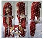 FAIRY TAIL ERZA Dark Red cosplay wig long 100CM  P260